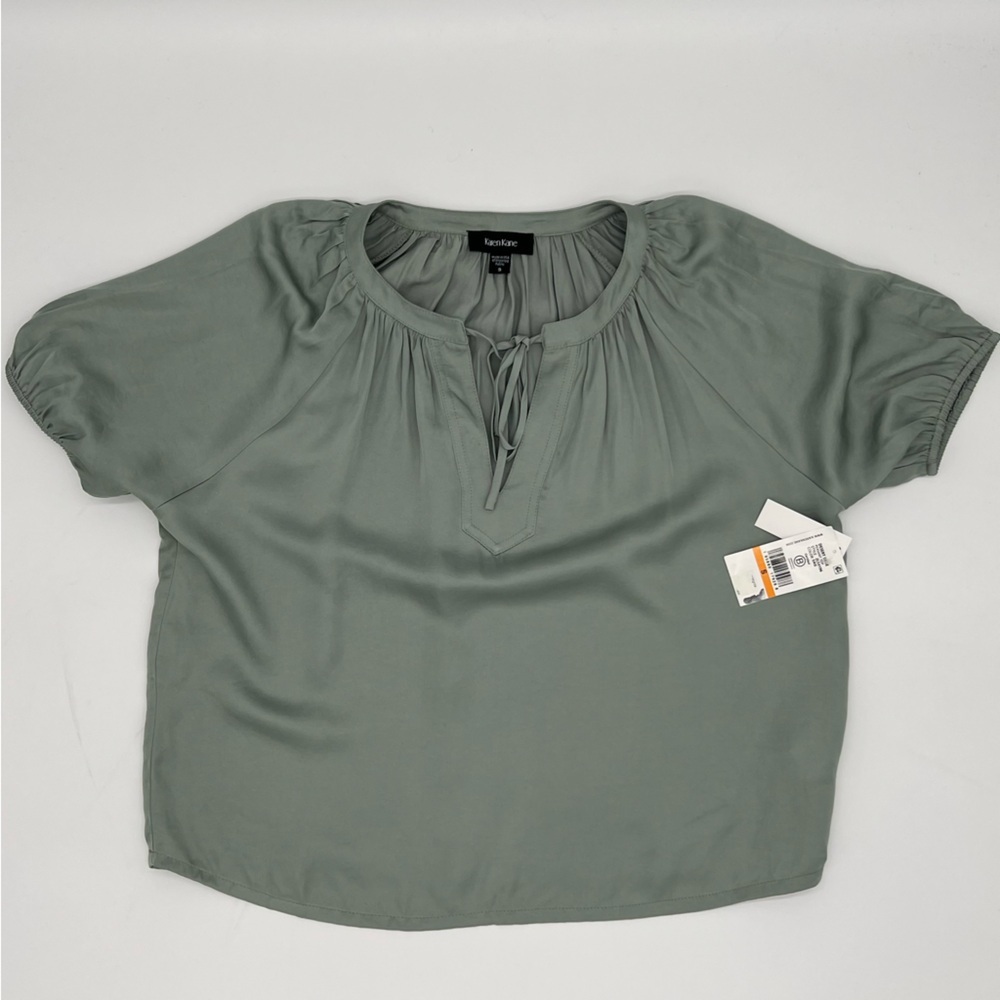 Karen Kane Sage Green Blouse – Size‎ Small – NWT